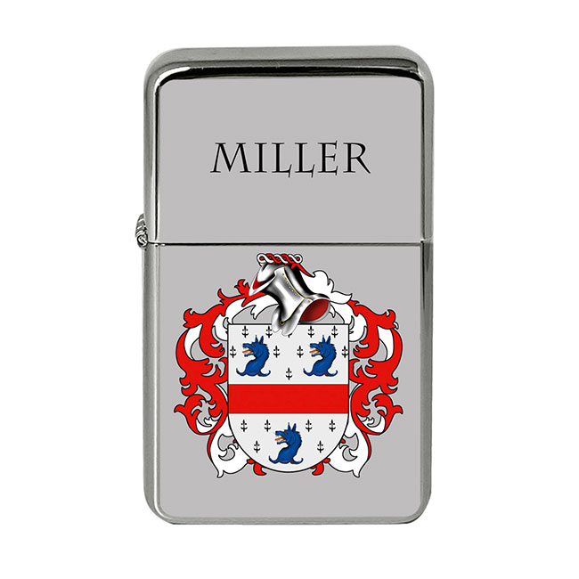 Miller (England) Coat of Arms Flip Top Lighter