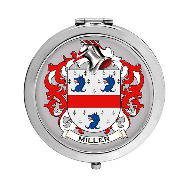 Miller (England) Coat of Arms Compact Mirror