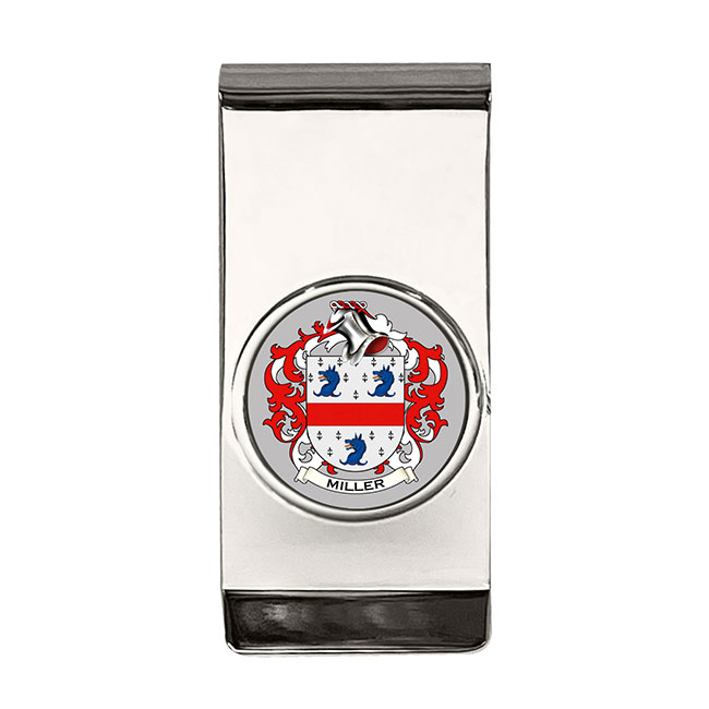 Miller (England) Coat of Arms Money Clip