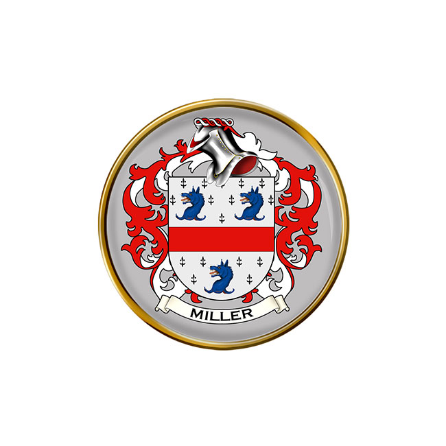 Miller (England) Coat of Arms Pin Badge