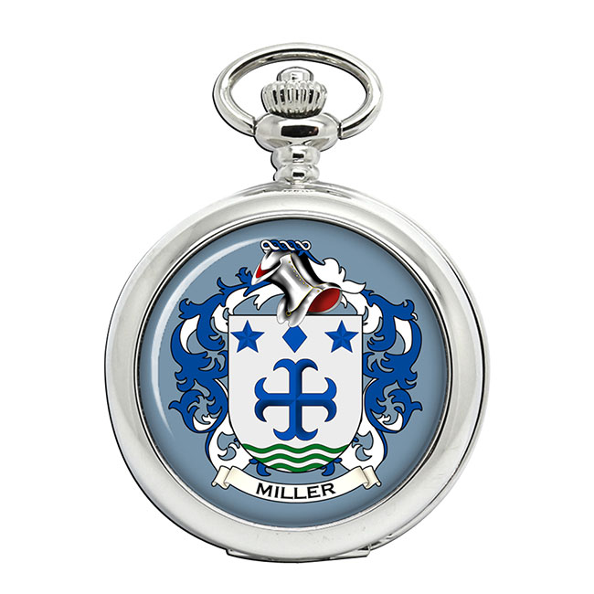 Miller (Scotland) Coat of Arms Pocket Watch - Family Crests