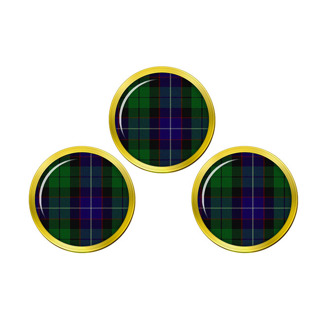 Mitchell Scottish Tartan Golf Ball Markers