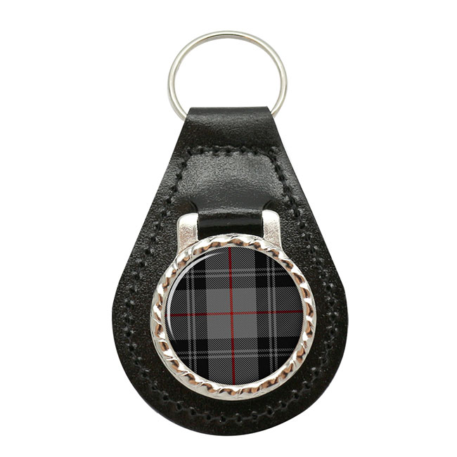 Moffat Scottish Tartan Leather Key Fob