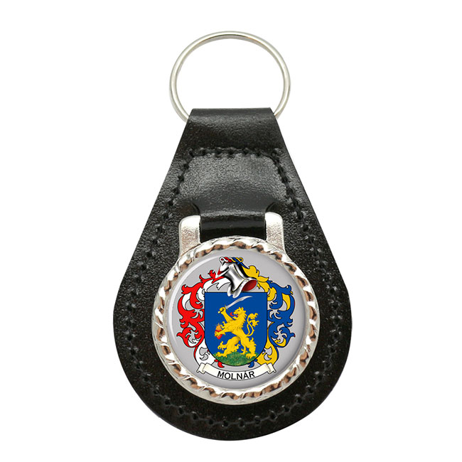 Molnár (Hungary) Coat of Arms Key Fob