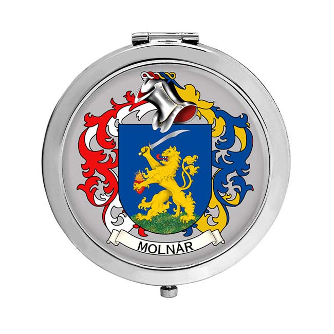 Molnár (Hungary) Coat of Arms Compact Mirror