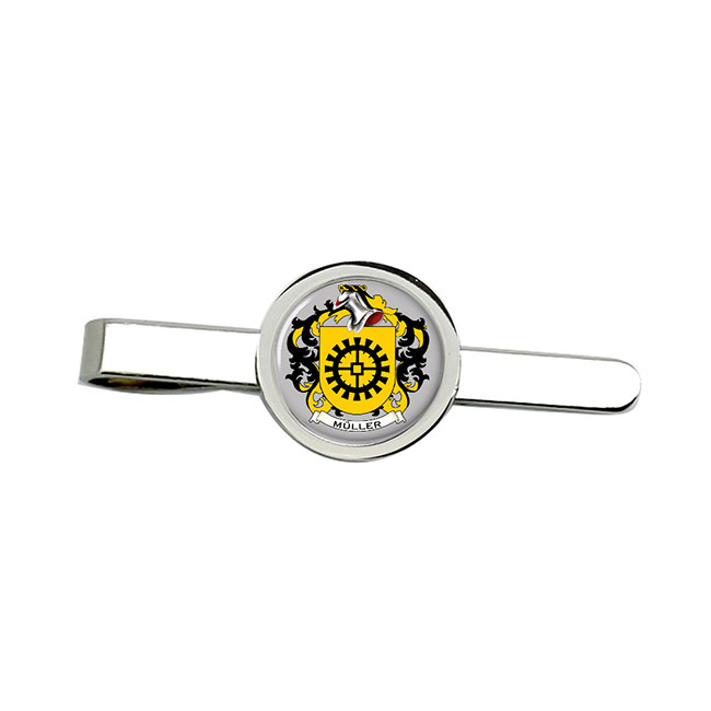 Müller (Swiss) Coat of Arms Tie Clip