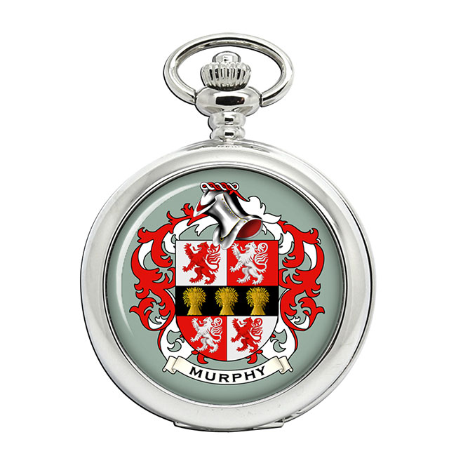 Murphy (Ireland) Coat of Arms Pocket Watch