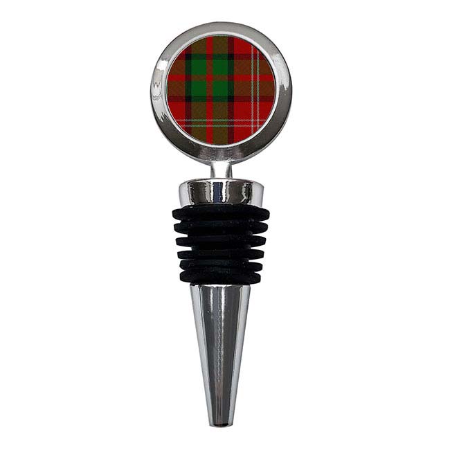 Nisbet Scottish Tartan Bottle Stopper