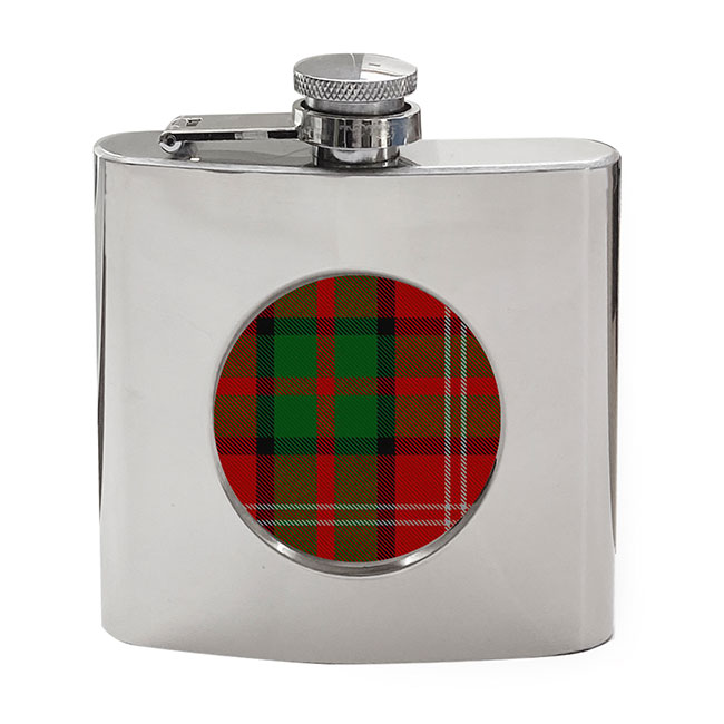 Nisbet Scottish Tartan Hip Flask