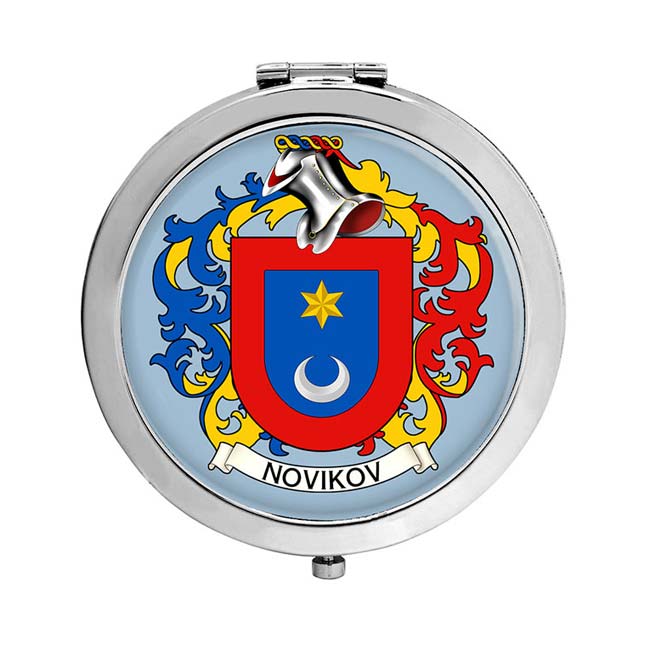 Novikov (Russia) Coat of Arms Compact Mirror