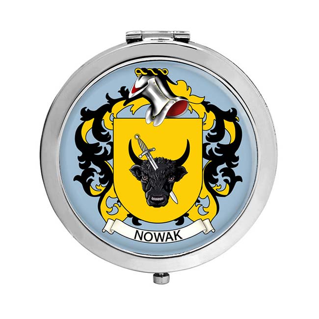 Nowak (Poland) Coat of Arms Compact Mirror