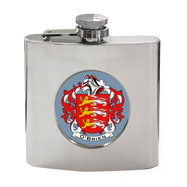 O'Brien (Ireland) Coat of Arms Hip Flask