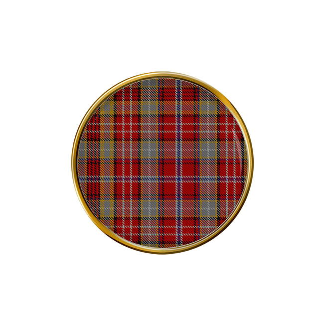 Ogilvie Scottish Tartan Pin Badge