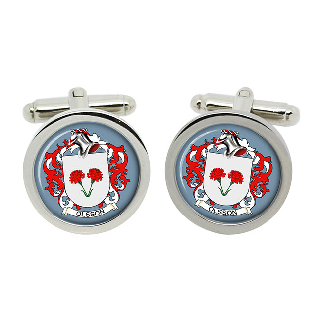 Olsson (Sweden) Coat of Arms Cufflinks