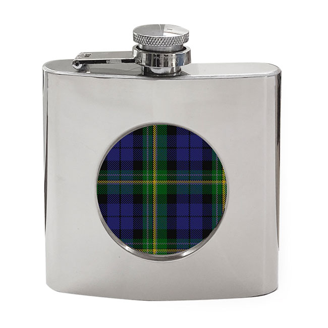 Paterson Scottish Tartan Hip Flask