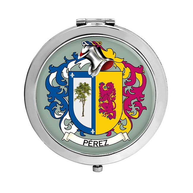 Perez (Spain) Coat of Arms Compact Mirror