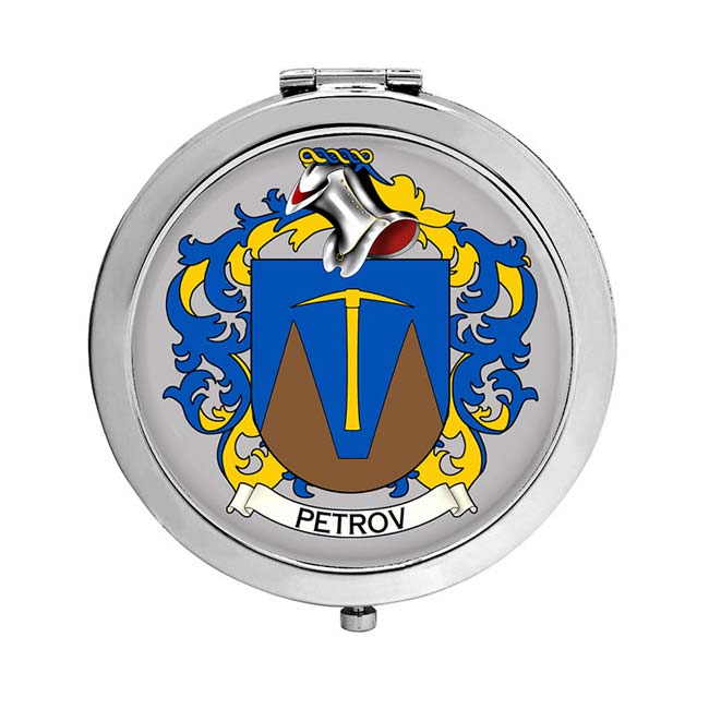 Petrov (Russia) Coat of Arms Compact Mirror