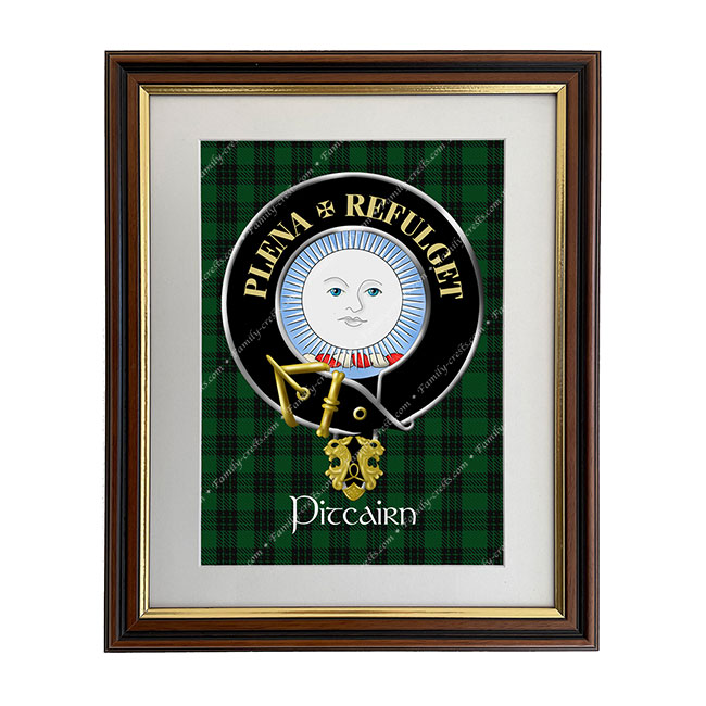 Pitcairn Scottish Clan Crest Framed Print