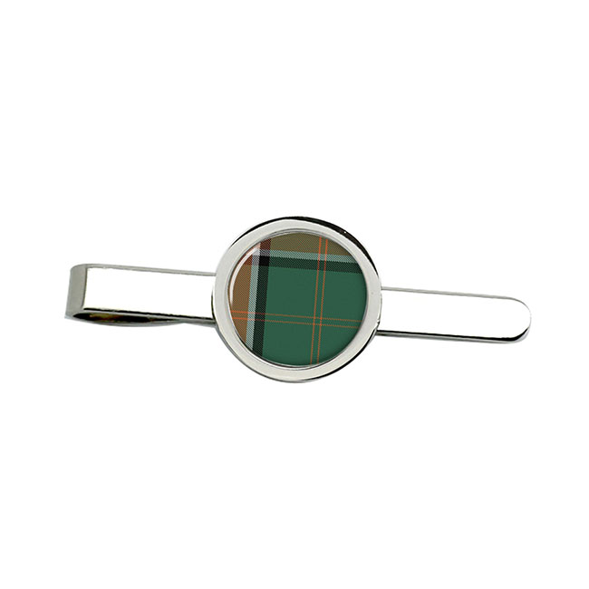 Pollock Scottish Tartan Tie Clip