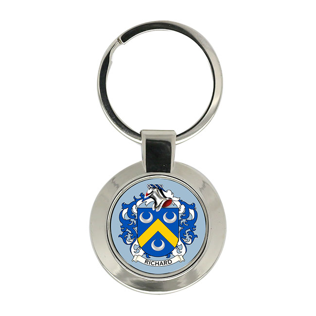 Richard (France) Coat of Arms Key Ring