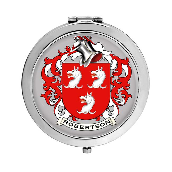 Robertson (Scotland) Coat of Arms Compact Mirror