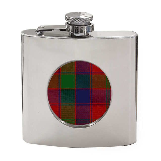 Robertson Scottish Tartan Hip Flask