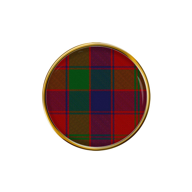 Robertson Scottish Tartan Pin Badge