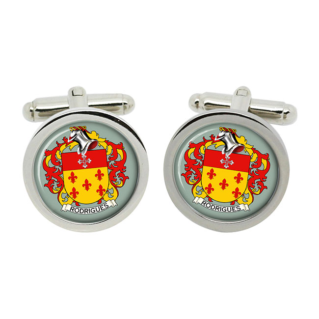 Rodrigues (Portugal) Coat of Arms Cufflinks