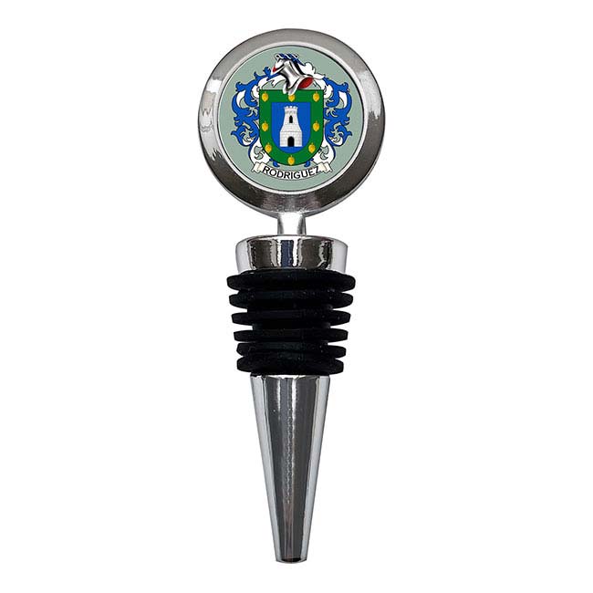 Rodriguez (Spain) Coat of Arms Bottle Stopper