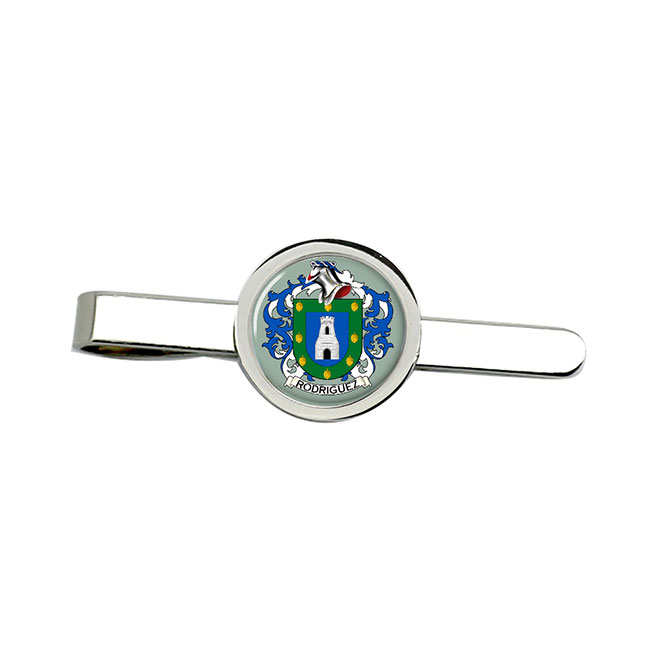 Rodriguez (Spain) Coat of Arms Tie Clip