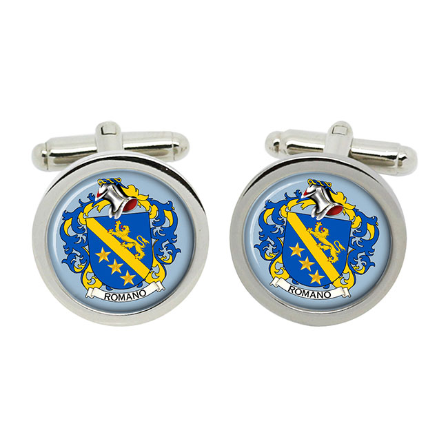 Romano (Italy) Coat of Arms Cufflinks