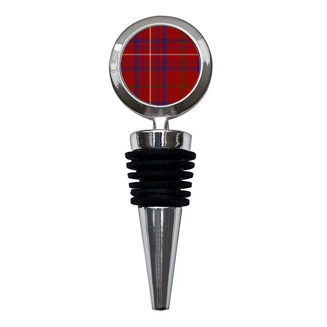 Rose Scottish Tartan Bottle Stopper