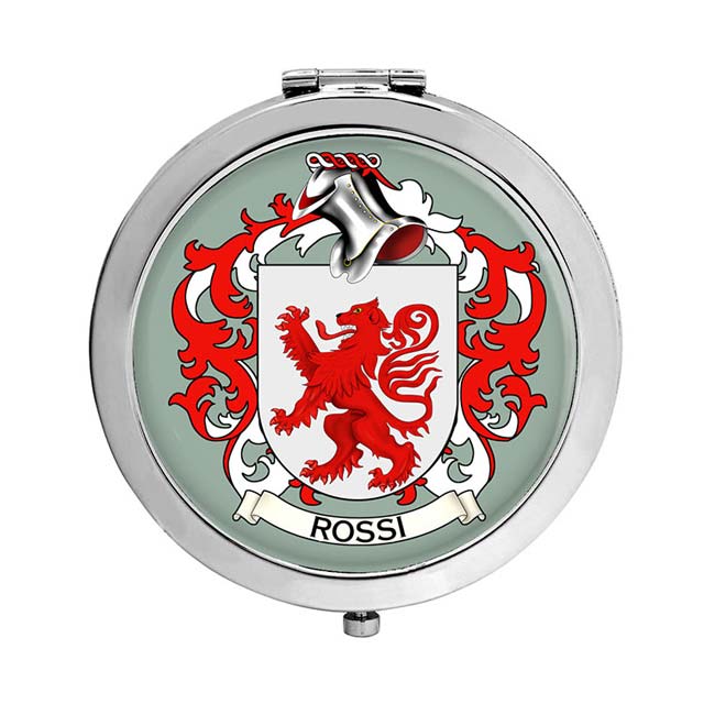 Rossi (Italy) Coat of Arms Compact Mirror