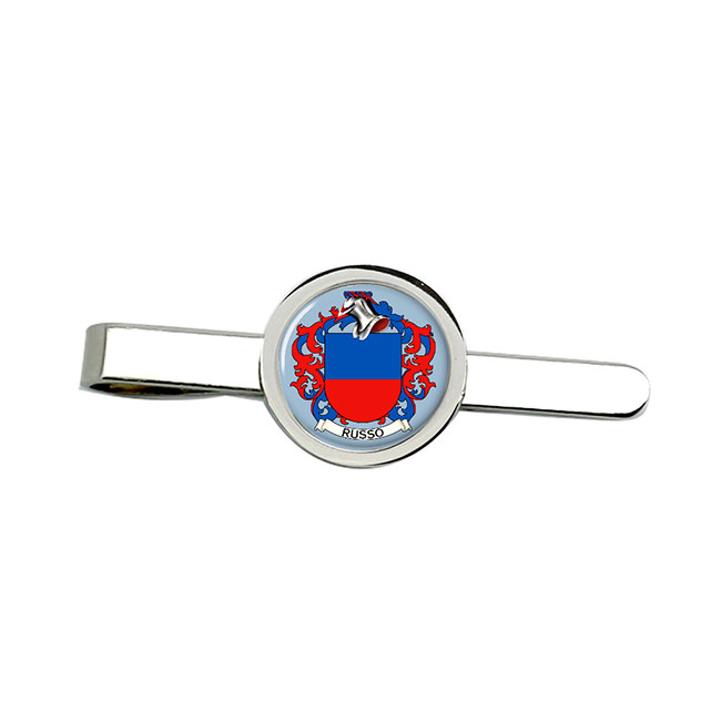 Russo (Italy) Coat of Arms Tie Clip