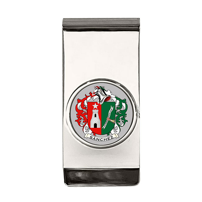 Sanchez (Spain) Coat of Arms Money Clip