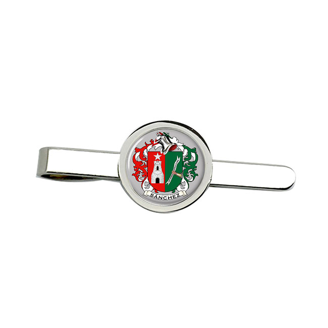 Sanchez (Spain) Coat of Arms Tie Clip