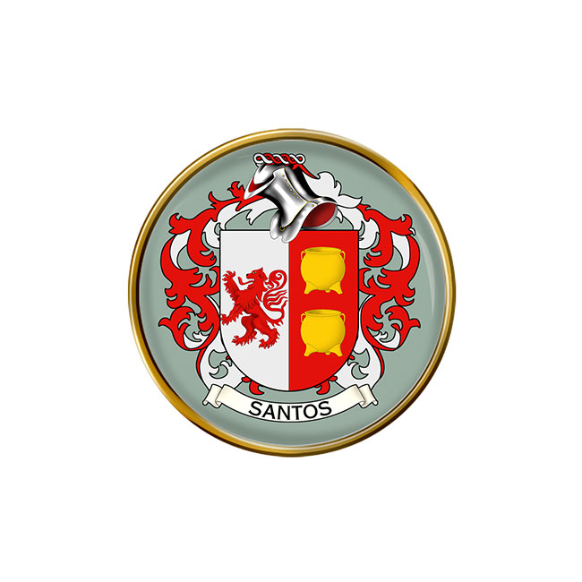 Santos (Portugal) Coat of Arms Pin Badge