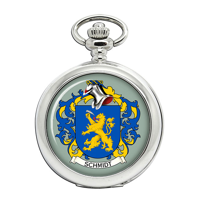 Schmidt (Germany) Coat of Arms Pocket Watch