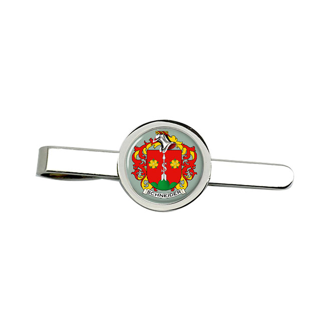 Schneider (Swiss) Coat of Arms Tie Clip