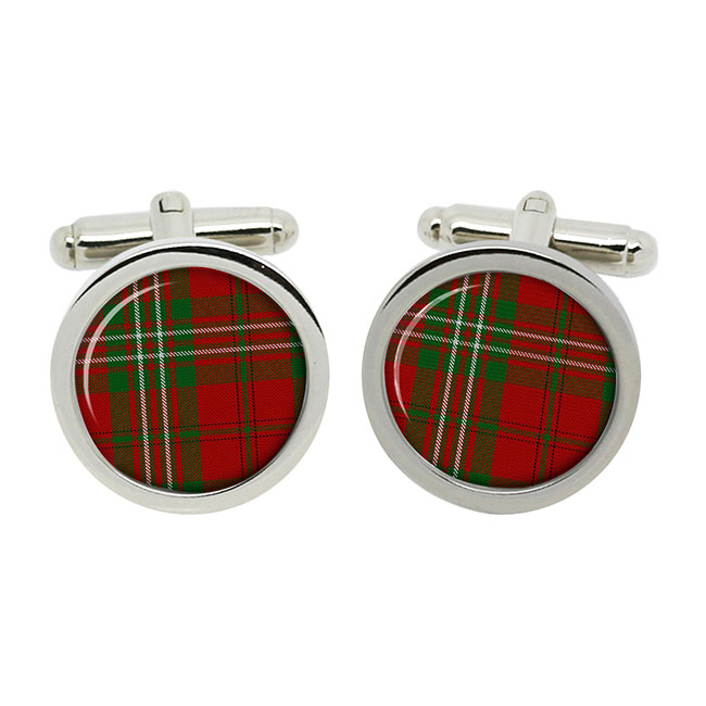 Scott Scottish Tartan Cufflinks in Box