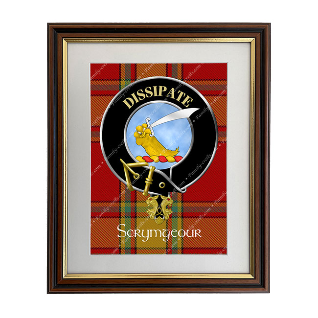 Scrymgeour Scottish Clan Crest Framed Print