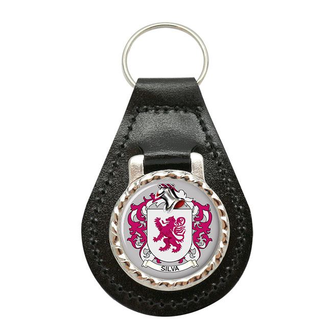 Silva (Portugal) Coat of Arms Key Fob