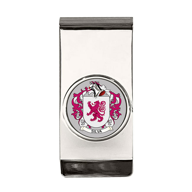 Silva (Portugal) Coat of Arms Money Clip