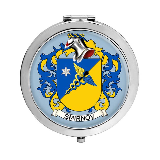 Smirnov (Russia) Coat of Arms Compact Mirror