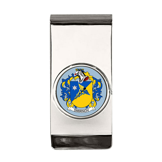 Smirnov (Russia) Coat of Arms Money Clip