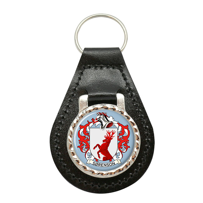 Srensen (Denmark) Coat of Arms Key Fob