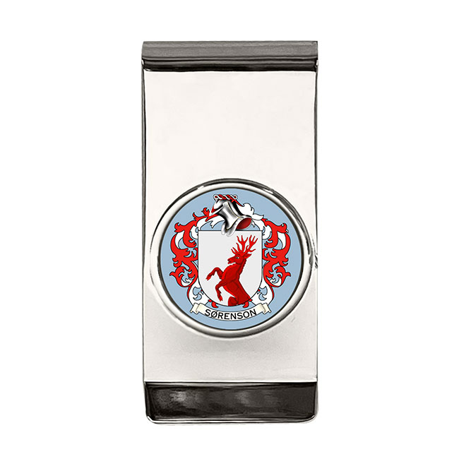 Srensen (Denmark) Coat of Arms Money Clip