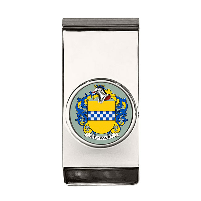 Stewart (Scotland) Coat of Arms Money Clip