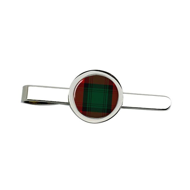 Stewart Scottish Tartan Tie Clip