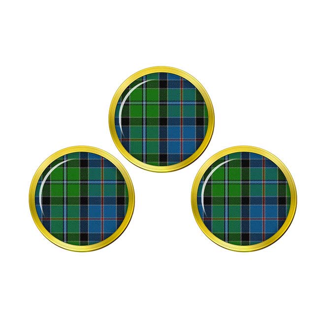 Stirling Scottish Tartan Golf Ball Markers